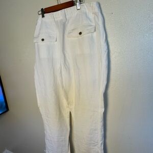 Murano White Linen men’s pants